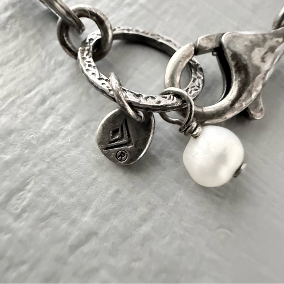 Silpada 925 Sterling Silver & Pearls Multi Strand Bracelet - Picture 9 of 10